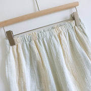 Women's Summer Cotton Cloth Two-piece Suit