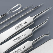 8pcs Ultra-fine Beauty Salon Acne Needle Tool Set