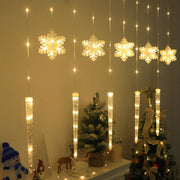 Christmas Decorative Lights Icicle Snowflake Shaped Light String