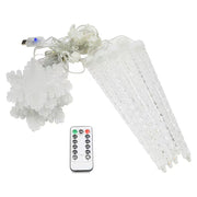 Christmas Decorative Lights Icicle Snowflake Shaped Light String