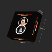 Intelligent Sunscreen UV Makeup Mirror, Handheld LED Beauty, Portable Charging, Eye Protection
