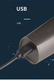 USB charging port for 3-in-1 Electric Razor for Men with Trimmer and Shaver