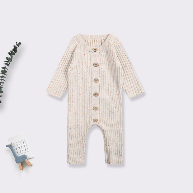 Babies' Knit Jumpsuit Sweater Spring And Autumn