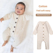 Babies' Knit Jumpsuit Sweater Spring And Autumn