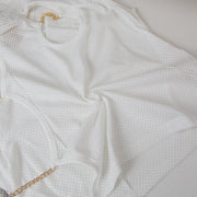 Net Cloth Hanging Neck Strap Metal Decoration Hollow Out