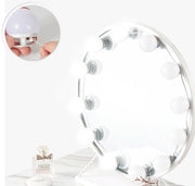 LED Make Up Mirror Light Bulb USB Holly Wood Makeup Light Three-Tone Light Mirror Light Room And Bedroom Decoration Fill Light