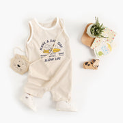 Clothes For Babies Vest Baby Cotton Jumpsuit