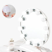 LED Make Up Mirror Light Bulb USB Holly Wood Makeup Light Three-Tone Light Mirror Light Room And Bedroom Decoration Fill Light