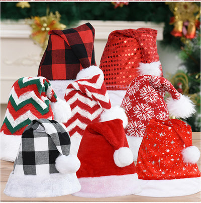 Christmas Gift Plush Cloth Children's Ornament Hat