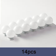 LED Make Up Mirror Light Bulb USB Holly Wood Makeup Light Three-Tone Light Mirror Light Room And Bedroom Decoration Fill Light