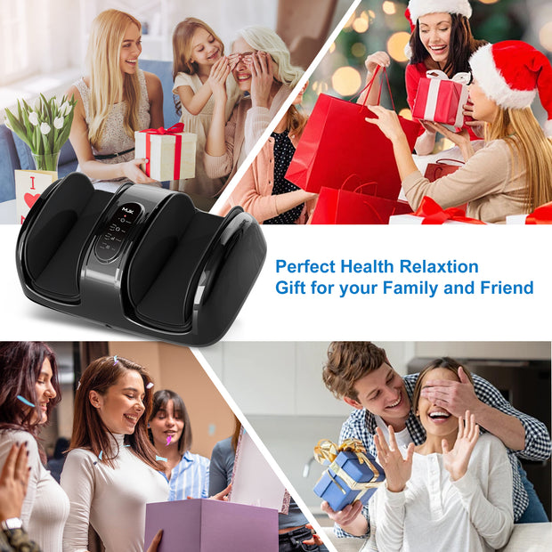 CJ Viral HB5006 Automatic Foot Massager With Heat Multi-Function Leg And Feet Massage Machine For Home Use