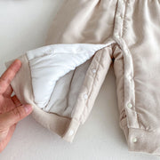 Clothes For Babies Baby Thick Quilted Jumpsuit