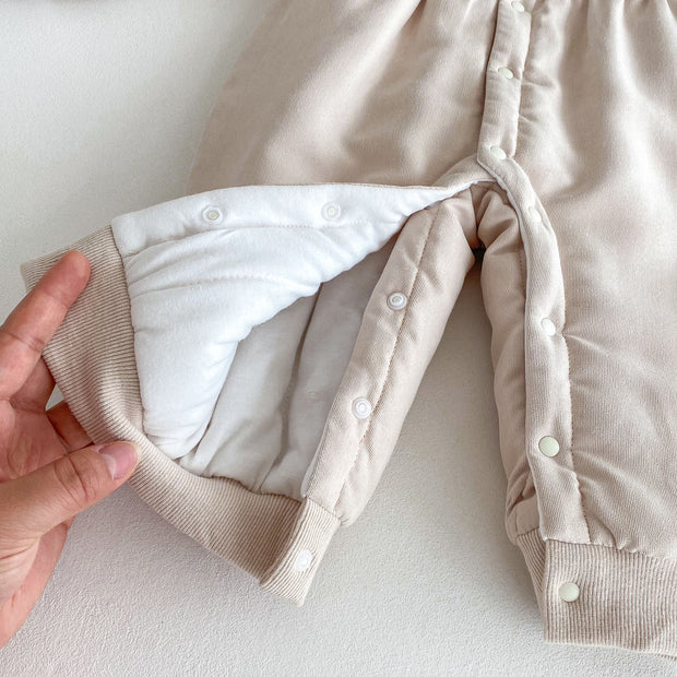 Clothes For Babies Baby Thick Quilted Jumpsuit